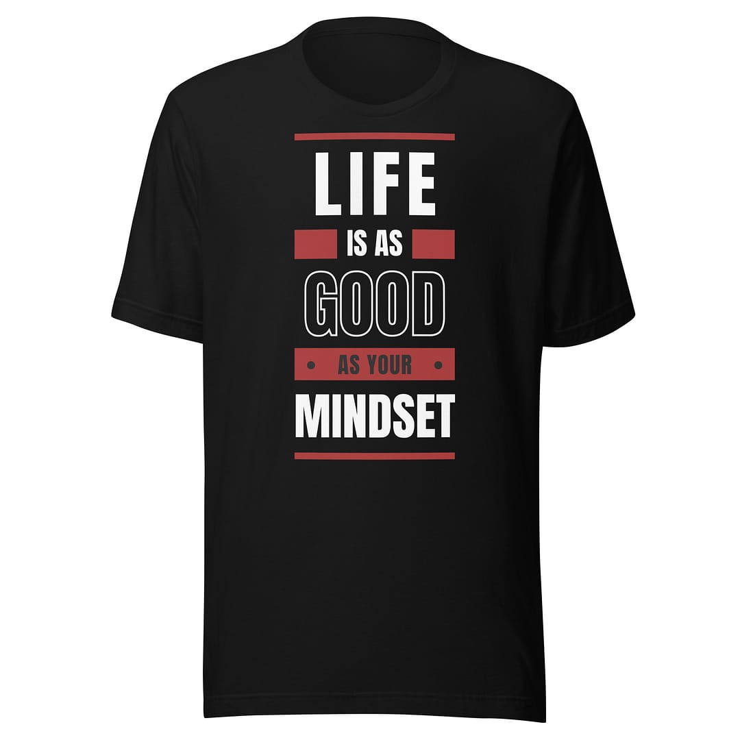 Life Is As Good As Your Mindset – Bella + Canvas Tee